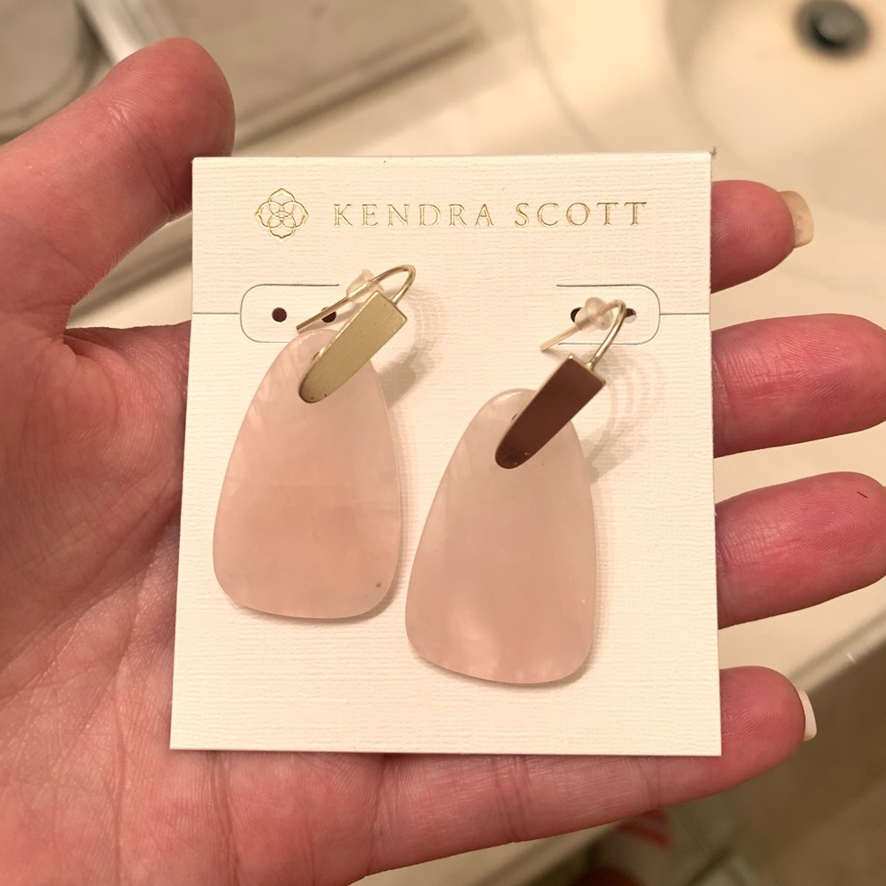 Kendra Scott - Marry Gold Rose Quartz